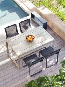 flat dining table
